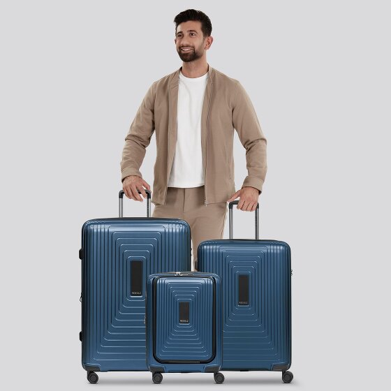 Redolz Essentials 14 4 Rollen Kofferset 3-teilig mit Dehnfalte Redolz Essentials 14 4 Rollen Kofferset 3-teilig mit Dehnfalte