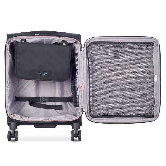 Delsey Paris Helium DLX 4-Rollen Kabinentrolley Slim Line 55 cm