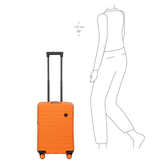 Bric's BY Ulisse 4-Rollen Kabinentrolley 55 cm