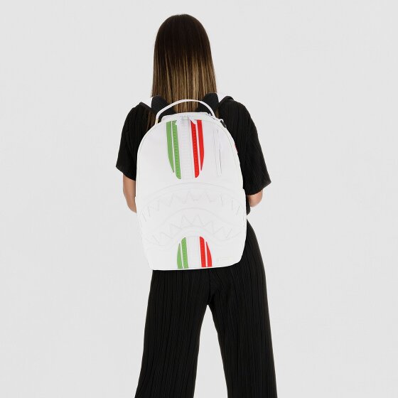 Sprayground Italy Racing Stripes White Daypack 46 cm Laptopfach