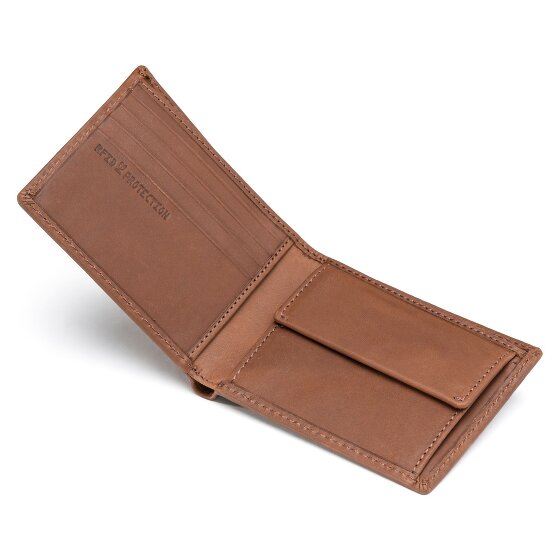 Farmhood Nashville Geldbörse RFID Schutz Leder 11 cm