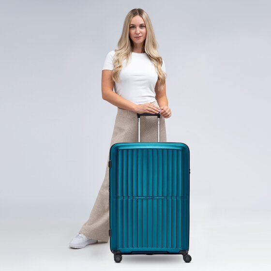 Pactastic Collection 01 4 Rollen Trolley L 76 cm mit Dehnfalte Pactastic Collection 01 4 Rollen Trolley L 76 cm mit Dehnfalte