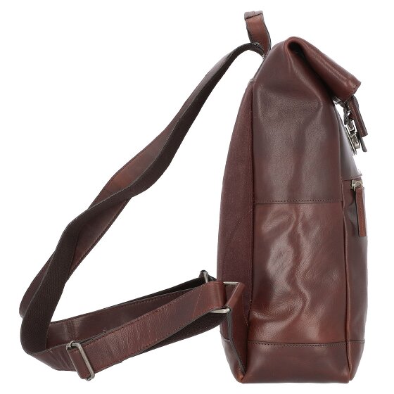 Leonhard Heyden Roma Business-Rucksack Leder 40 cm Laptopfach