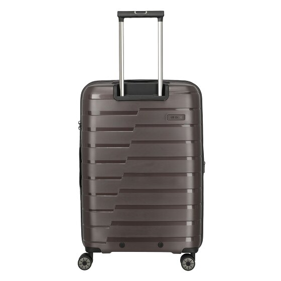 Travelite Air Base 4 Rollen Kofferset 3-teilig mit Dehnfalte