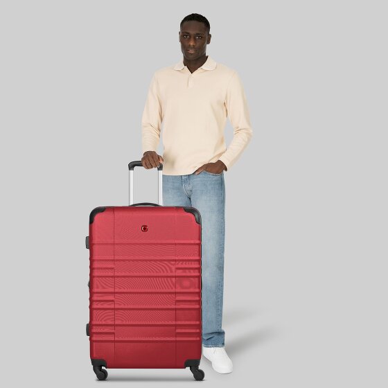Wenger Amplar Evo 4 Rollen Trolley L 75 cm mit Dehnfalte