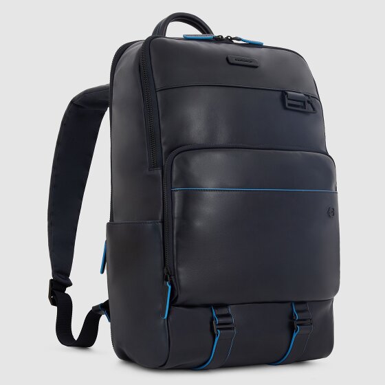 Piquadro B2 Revamp Business-Rucksack RFID Schutz Leder 43 cm Laptopfach