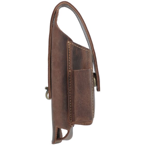 Greenburry Vintage Gürteltasche Leder 8 cm