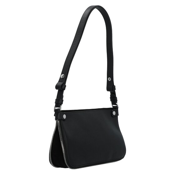 Karl Lagerfeld Behind the Seams Mini Bag Schultertasche Leder 18 cm mit Dehnfalte