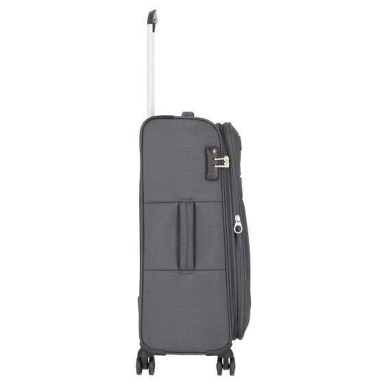 Worldpack Dublin 4 Rollen Kofferset 3-teilig mit Dehnfalte