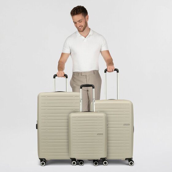 American Tourister Aerojoy 4 Rollen Kofferset 3-teilig mit Dehnfalte