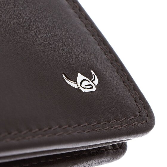 Golden Head Polo Geldbörse RFID Schutz Leder 12 cm
