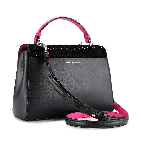 Karl Lagerfeld Autograph Handtasche Leder 24 cm