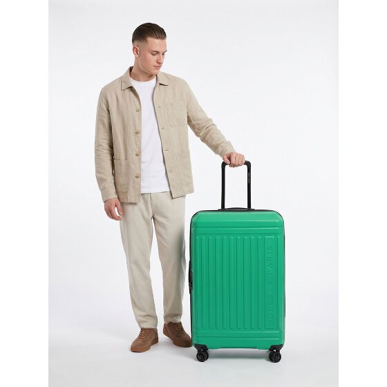 Delsey Paris Lutece Se 4 Rollen Trolley 79 cm mit Dehnfalte