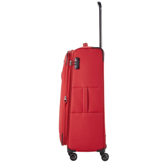 Travelite Chios 4 Rollen Trolley L 78 cm mit Dehnfalte