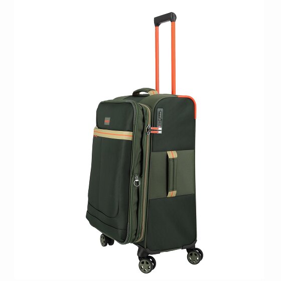 Travelite Color Craze 4 Rollen Kofferset 3-teilig mit Dehnfalte