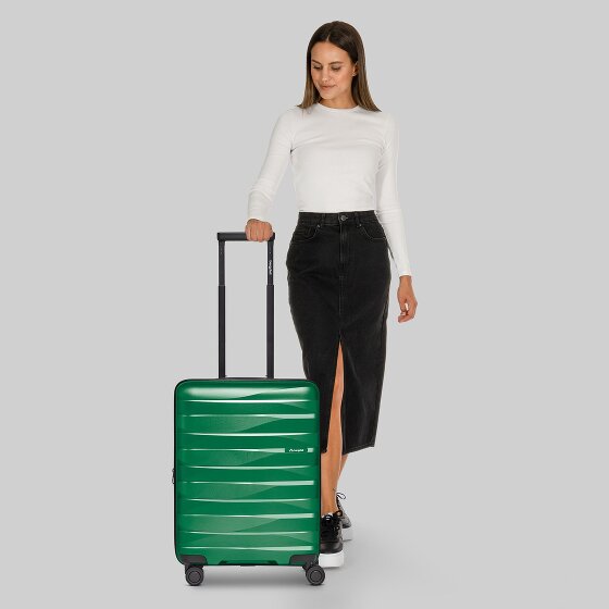 Bergpfeil Travel 4-Rollen Kabinentrolley S 55 cm mit Dehnfalte