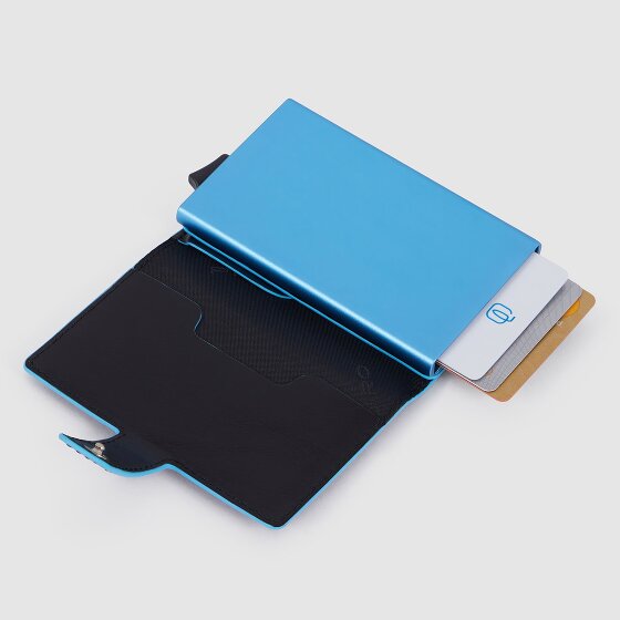 Piquadro B2 Kreditkartenetui RFID Schutz Leder 6.5 cm