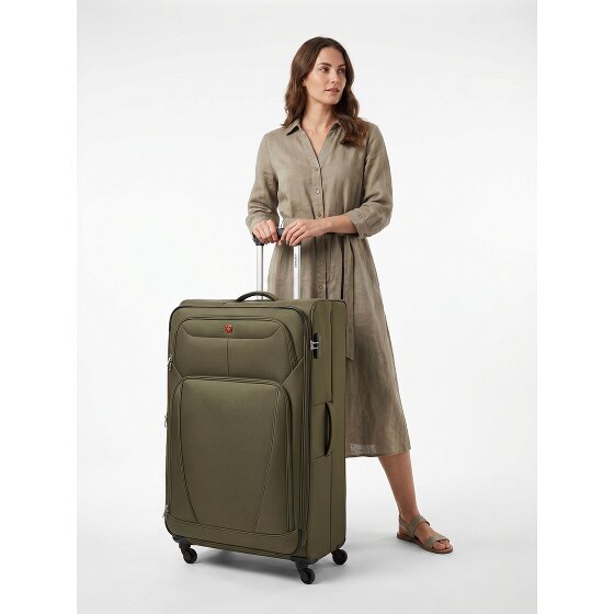 Wenger Beaumont 4-Rollen Trolley XL 87 cm Sondergrösse mit Dehnfalte