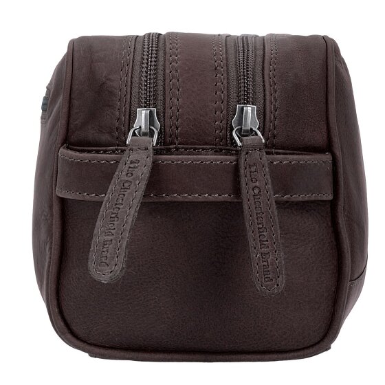 The Chesterfield Brand Wax Pull Up Kulturbeutel Leder 24 cm