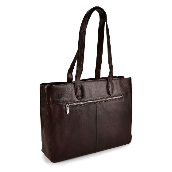 Plevier Power Shopper Tasche Leder 31 cm Laptopfach