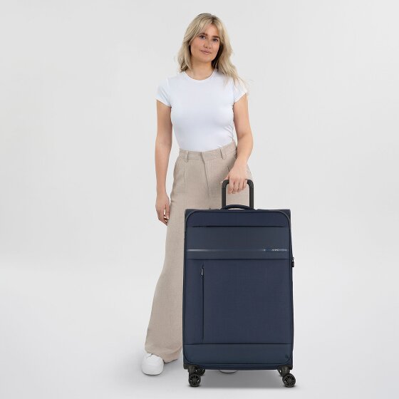 Jump Monthélys 4 Rollen Trolley 78 cm mit Dehnfalte