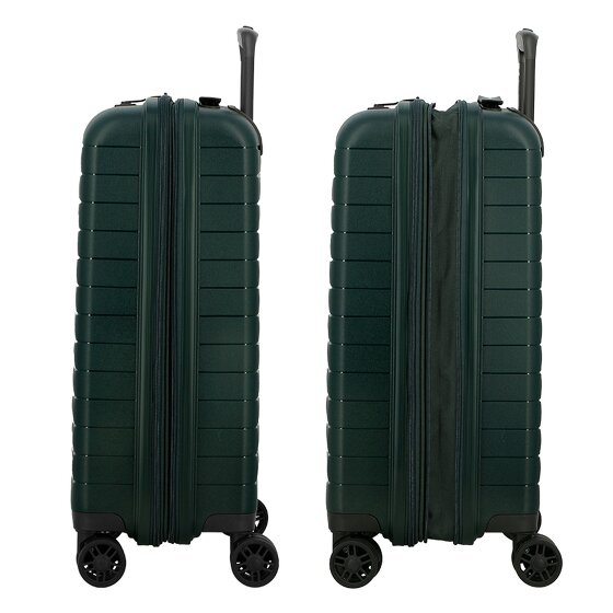 Jump Striper 4 Rollen Kabinentrolley 55 cm mit Dehnfalte