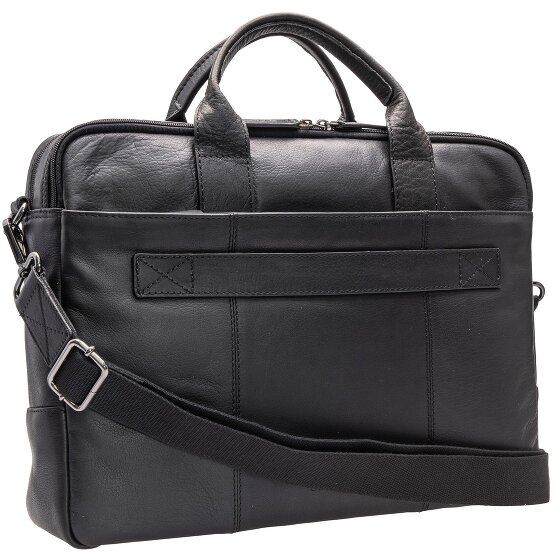 Strellson Hyde Park Charles Aktentasche Leder 39 cm Laptopfach