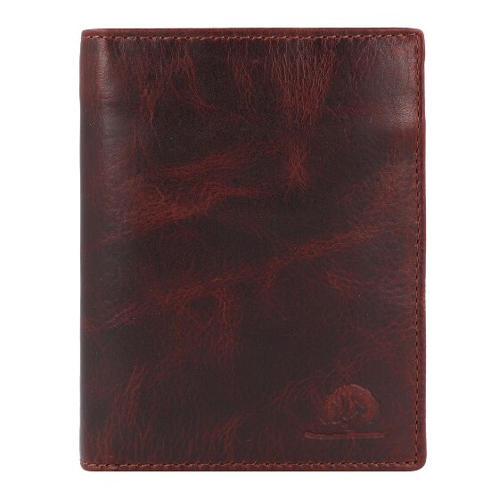Greenburry Rugged Geldbörse RFID Schutz Leder 12.5 cm