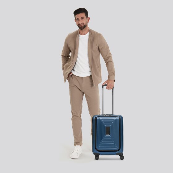 Redolz Essentials 14 4 Rollen Kabinentrolley S 55 cm Laptopfach mit Dehnfalte Redolz Essentials 14 4 Rollen Kabinentrolley S 55 cm Laptopfach mit Dehnfalte