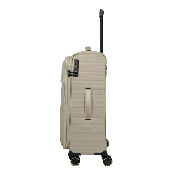 Travelite Barbara Stepp 4 Rollen Trolley M 68 cm mit Dehnfalte