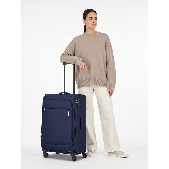 Travelite Priego 4 Rollen Trolley L 77 cm