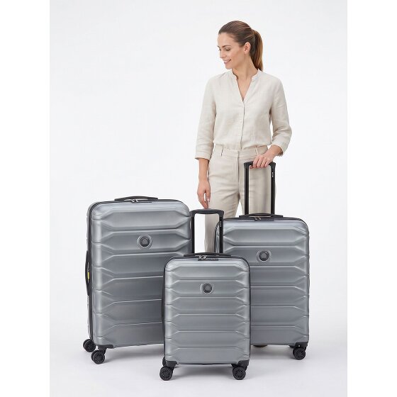 Delsey Paris Meteor 4 Rollen Kofferset 3-teilig mit Dehnfalte