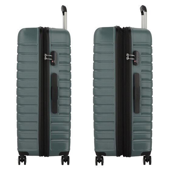 American Tourister Flashline 4 Rollen Trolley 78 cm mit Dehnfalte