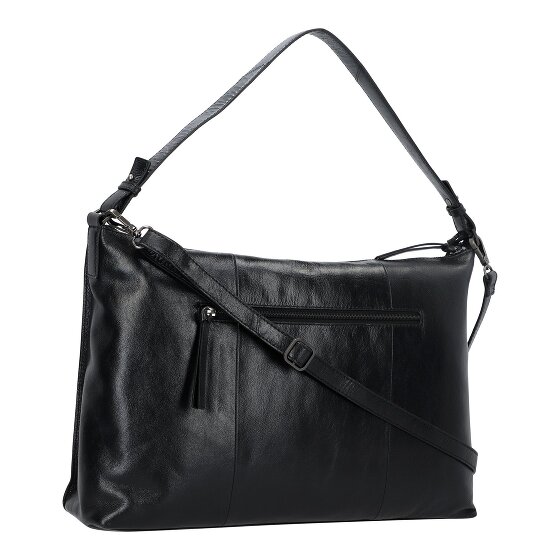 Burkely Creased Crystal Schultertasche Leder 40 cm