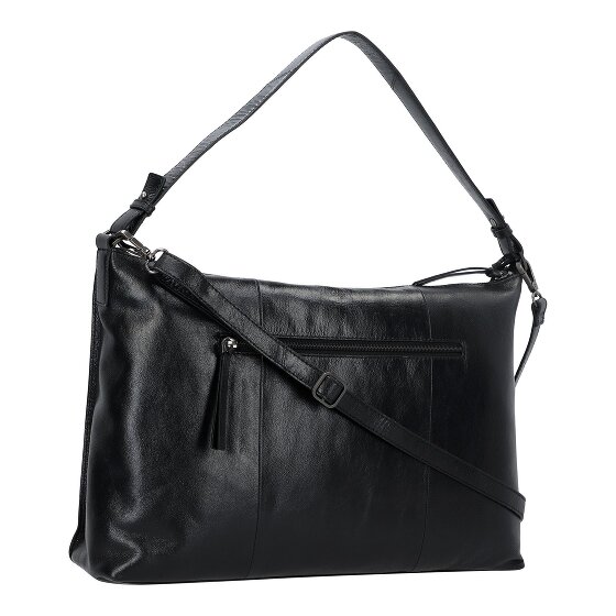 Burkely Creased Crystal Schultertasche Leder 40 cm