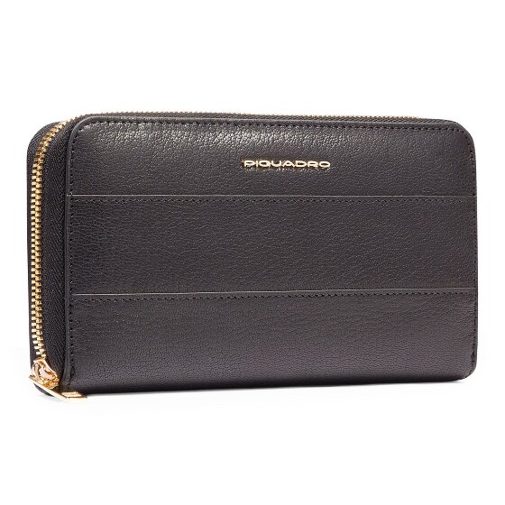 Piquadro Patricia Geldbörse RFID Schutz Leder 19 cm