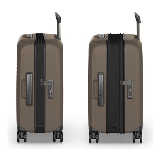 Victorinox Airox Advanced 4 Rollen Kabinentrolley S 55 cm Laptopfach mit Dehnfalte