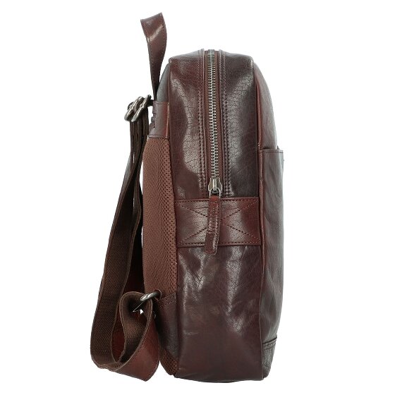 Spikes & Sparrow Bronco Rucksack Leder 34 cm Laptopfach