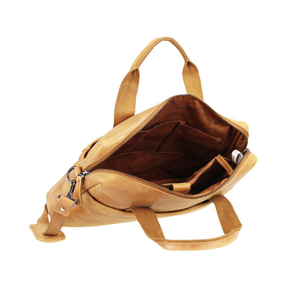Greenland Nature Light Aktentasche Leder 37 cm Tabletfach
