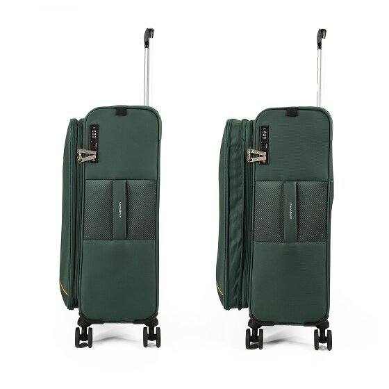 Samsonite Base Breeze 4 Rollen Trolley 67 cm mit Dehnfalte