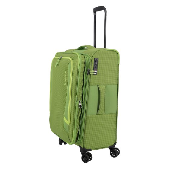 Travelite Corsiica 4 Rollen Trolley M 67 cm mit Dehnfalte