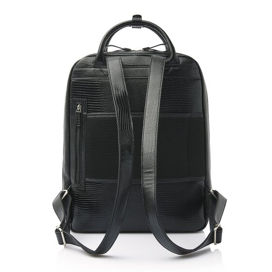 Castelijn & Beerens Hanne Business-Rucksack RFID Schutz Leder 40 cm Laptopfach
