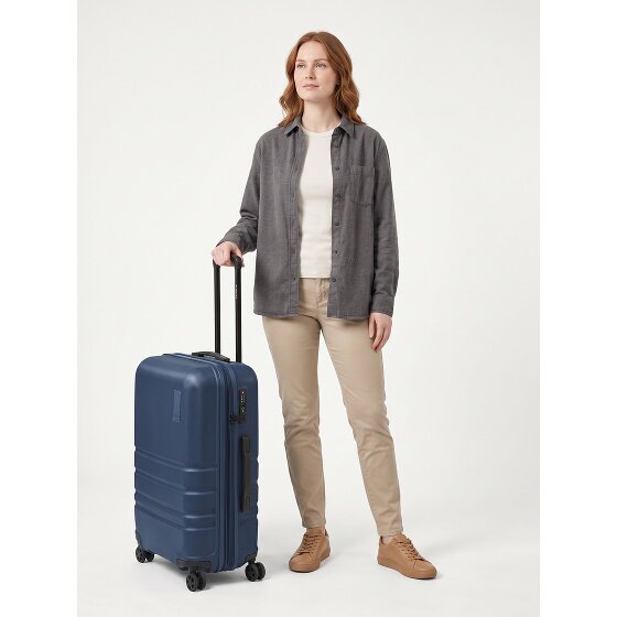 Redolz Pro ABS 4 Rollen Trolley 65 cm mit Dehnfalte