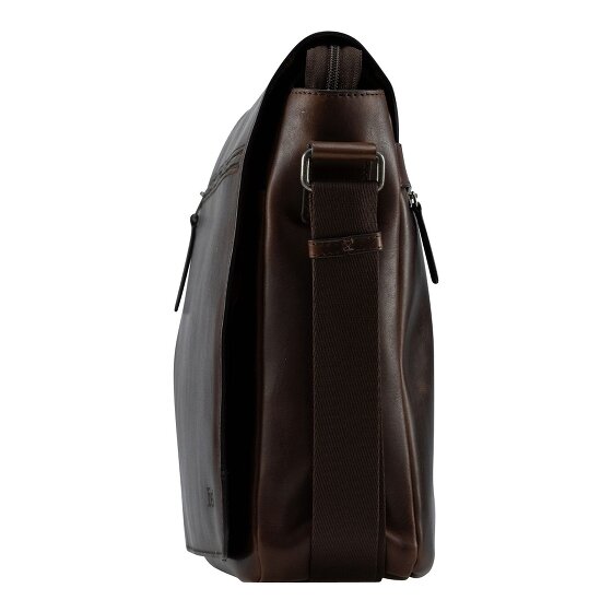 Jost Lund Aktentaschen Messenger Leder 41.5 cm Laptopfach