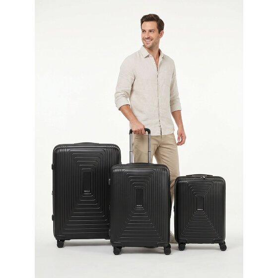 Redolz Essentials 14 4 Rollen Kofferset 3-teilig mit Dehnfalte