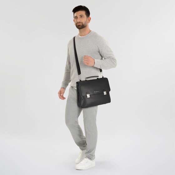 bugatti Valencia Aktentaschen Messenger Leder 40 cm Laptopfach bugatti Valencia Aktentaschen Messenger Leder 40 cm Laptopfach