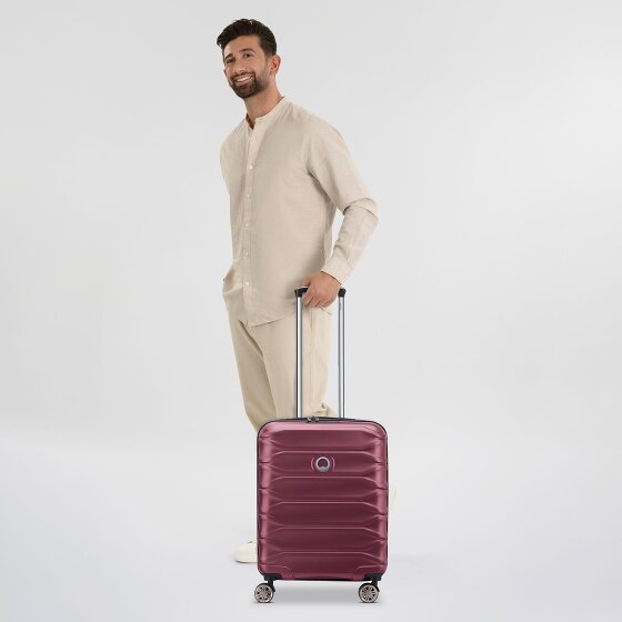 Delsey Paris Meteor 4 Rollen Kabinentrolley 55 cm mit Dehnfalte