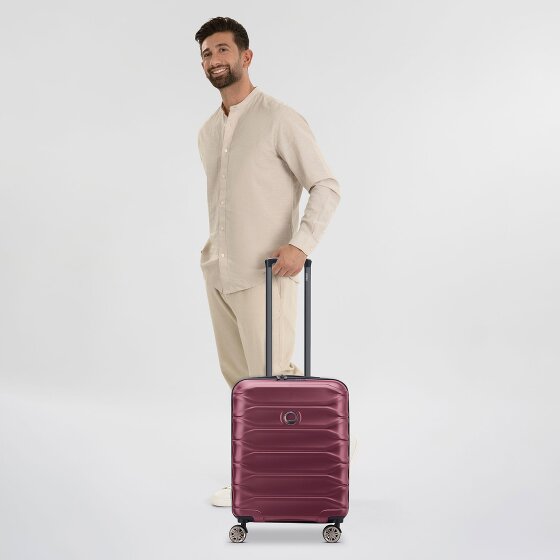 Delsey Paris Meteor 4 Rollen Kabinentrolley 55 cm mit Dehnfalte