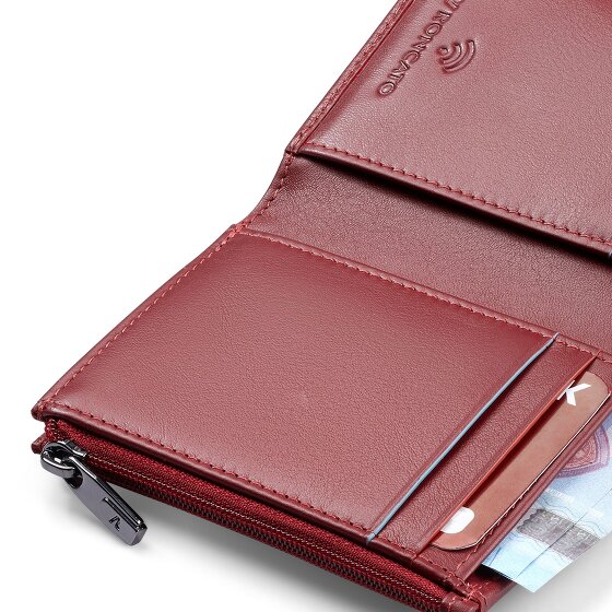 Roncato Detroit Geldbörse RFID Schutz Leder 8 cm