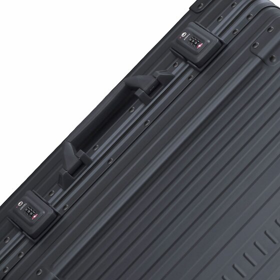 Aleon 21 Domestic 4-Rollen Kabinentrolley Aluminium 55 cm Laptopfach